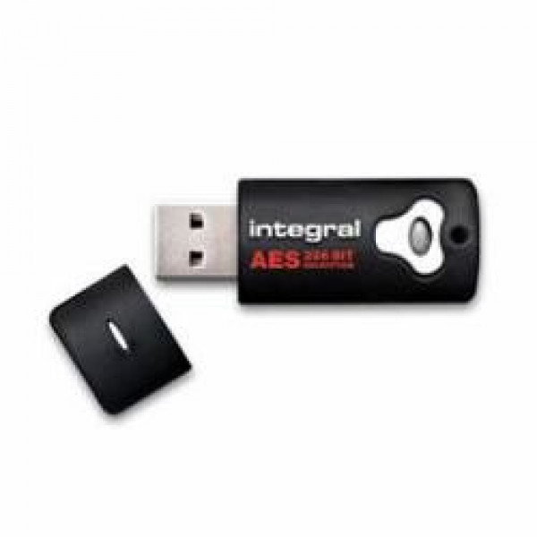 Integral INFD32GCRYPTO197 Flashdrive Crypto 32GB, Hardware encryption AES 256 bit, FIPS 197-31