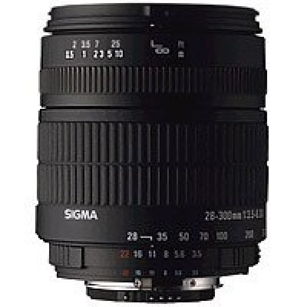 Sigma 28-300/3,5-6,3 Compat IF aspherical Objektiv für Nikon D-31