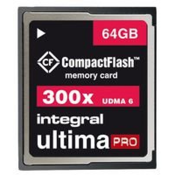 COMPACTFLASH 64GB ULTIMA PRO 300X INCF64G300W By INTEGRAL-31