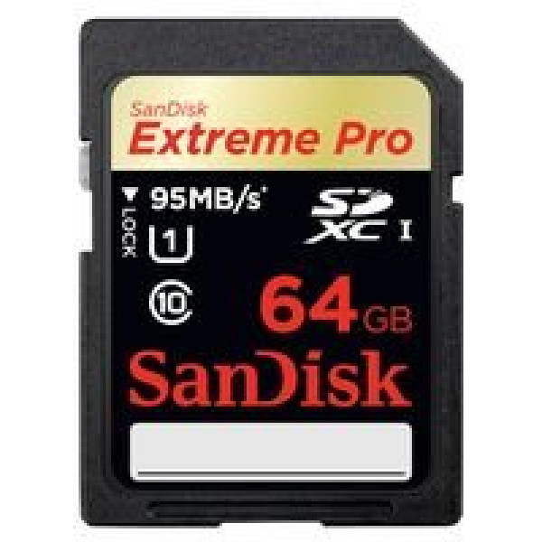 MEMORY CARD, SDHC, EXTREME PRO, 64GB 114742 By SANDISK-31