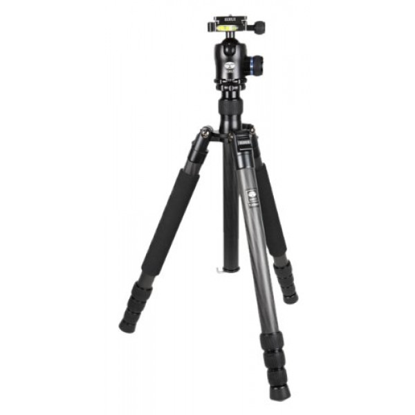 Sirui T-2204X + K-20X Traveler Carbon Reise-Dreibeinstativ und Kugelkopf (Höhe 158 cm, Gewicht 1,5kg, Belastbarkeit 15kg) mit Tasche und Gurt-35