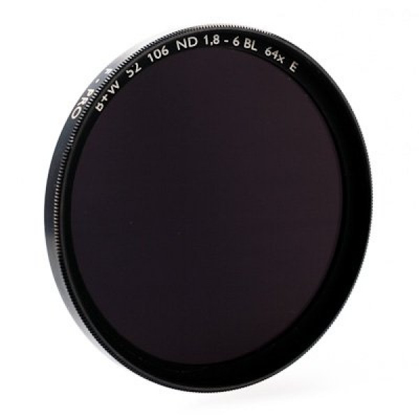 B+W 106 Graufilter (Neutraldichtefilter) 64x +6 Blenden 77 mm vergütet Made in Germany by Schneider Kreuznach-32
