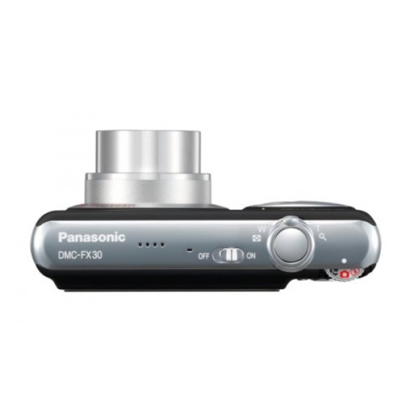 Panasonic DMC-FX30 EG-K Digitalkamera (7 Megapixel, 3,6-fach opt.Zoom, 6,4  cm (2,5 Zoll) Display, Bildstabilisator, 28mm Weitwinkel) mattschwarz -  Kompaktkameras - Digitalkameras