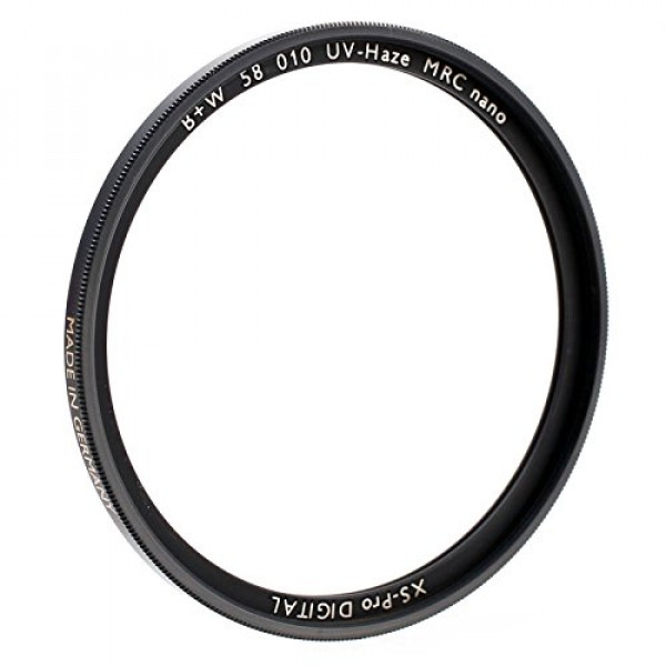 B+W 010 UV-Filter (UV-Sperrfilter) 62mm mit MRC nano Mehrfachvergütung und XS-Pro Slim-Fassung Made in Germany by Schneider Kreuznach-32