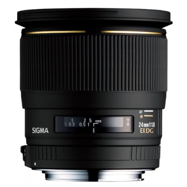 Sigma 24 mm F1,8 EX DG Makro-Objektiv (77 mm Filtergewinde) für Nikon D Objektivbajonett-31