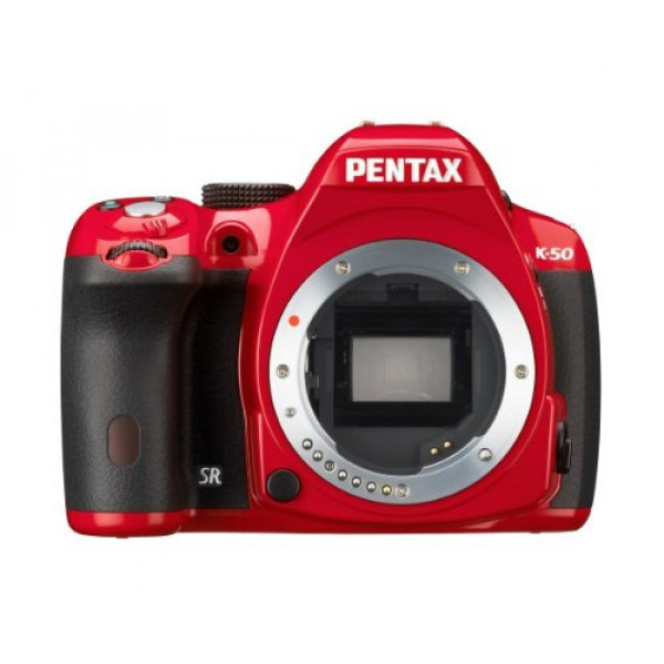 Pentax K 50 SLR-Digitalkamera (16 Megapixel, APS-C CMOS Sensor, 1080p, Full HD, 7,6 cm (3 Zoll) Display, Bildstabilisator) rot (nur Gehäuse)-33