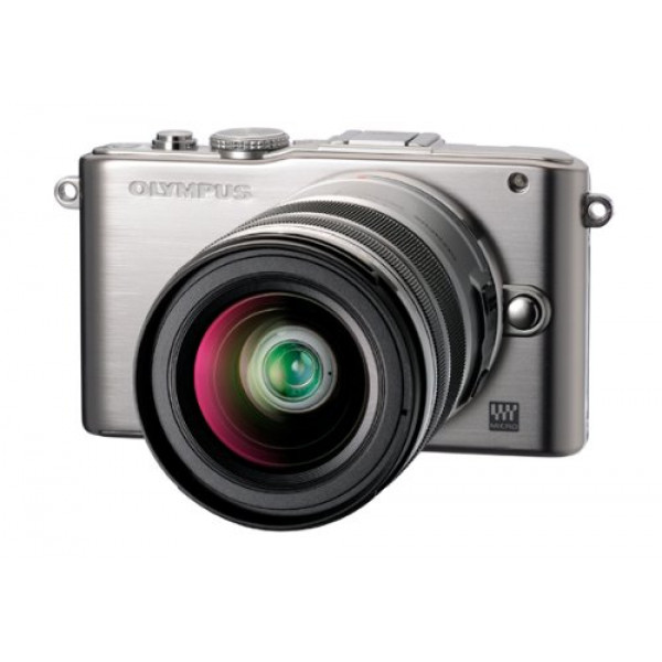 Olympus M.Zuiko Digital ED Objektiv (12-50mm 1:3.5-6.3 EZ) silber