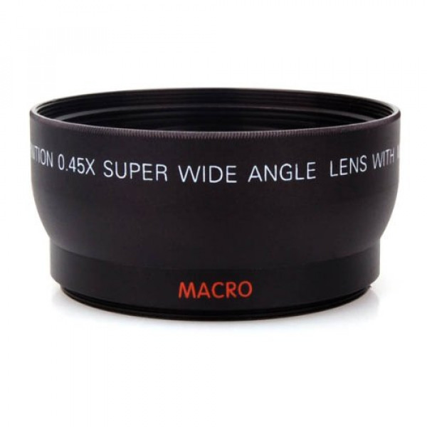 Neewer 55 mm Super-Weitwinkel-Objektiv 0.45x Professionelle HD-37