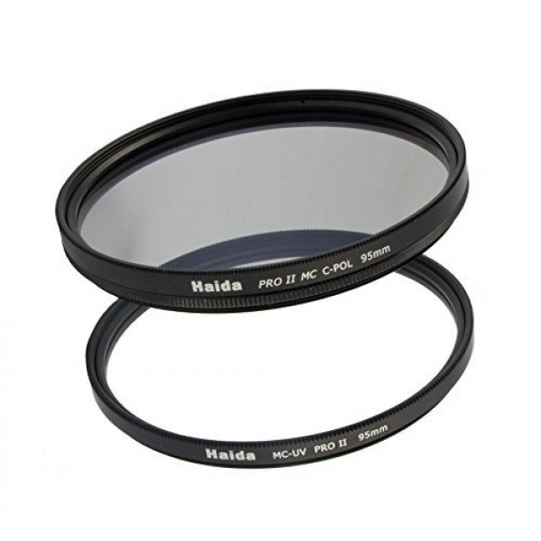 Haida Pro II Digital MC (multicoating) UV und Polfilter Set 95mm inkl. Cap-31