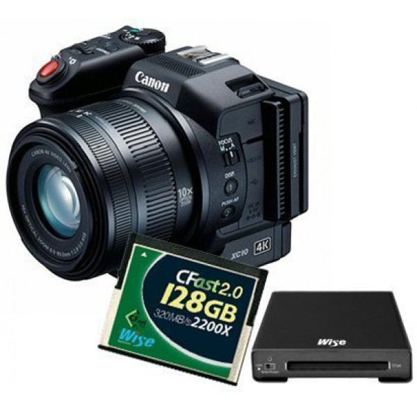 Kit Camcorder Canon XC10 + 1 Speicherkarte CFast WISE 128 GB + Speicherkartenleser-31