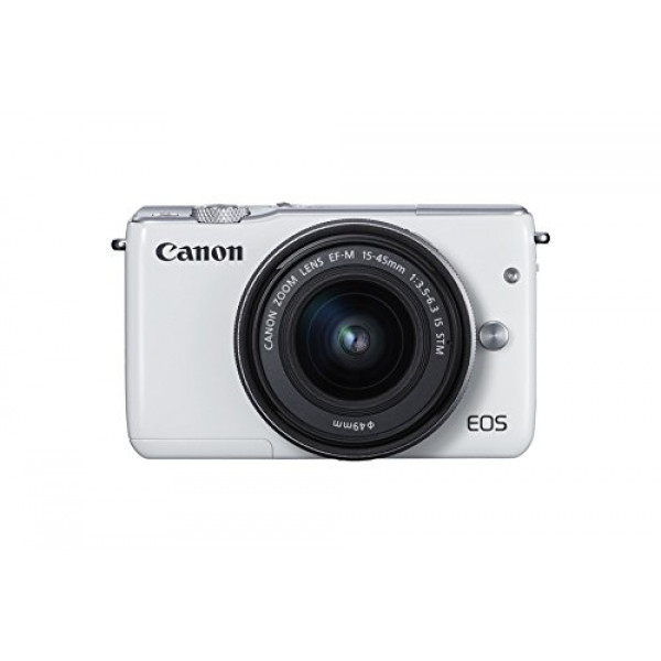 Canon EOS M10 Systemkamera (18 Megapixel, 7,5 cm (3 Zoll) Display, STM, WLAN, NFC, 1080p, Full HD) Kit mit EF-M 15-45mm IS weiß-38