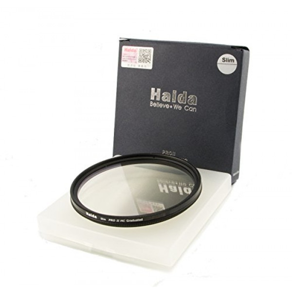 HAIDA Slim Pro II MC Optical GND Verlaufsfilter 0,6 (4x) (25 %) 82mm inkl. Cap-31