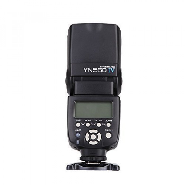 YONGNUO YN560 IV 2.4GHZ Blitz Speedlite Wireless Transceiver Integrierte für Canon Nikon Panasonic Pentax Kamera+WINGONEER® Diffusor-39