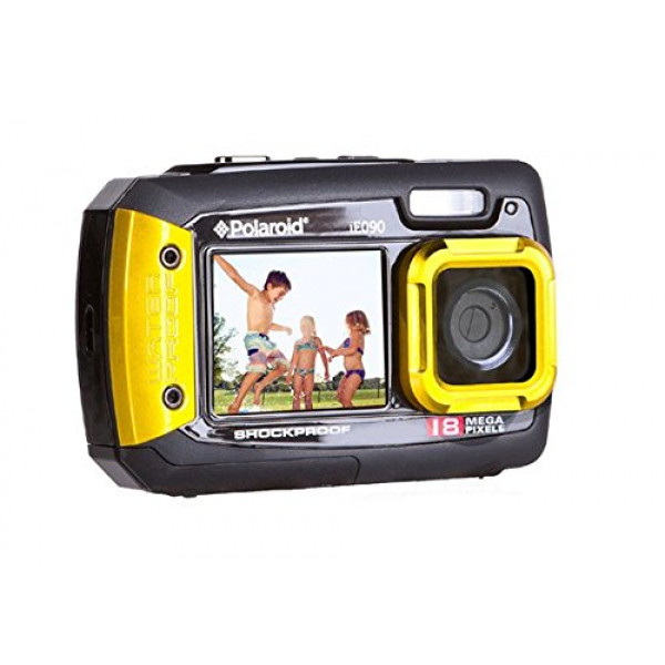 Unterwasser-Wasserdicht Stoßfest Staubdicht 18 Megapixel Digitalkamera Polaroid IE090 Kompaktkamera (18MP, 2 Bildschirme: 2.7 "zurück, 1.7" vor, wasserdicht bis 3 Meter) (Gelb)-31