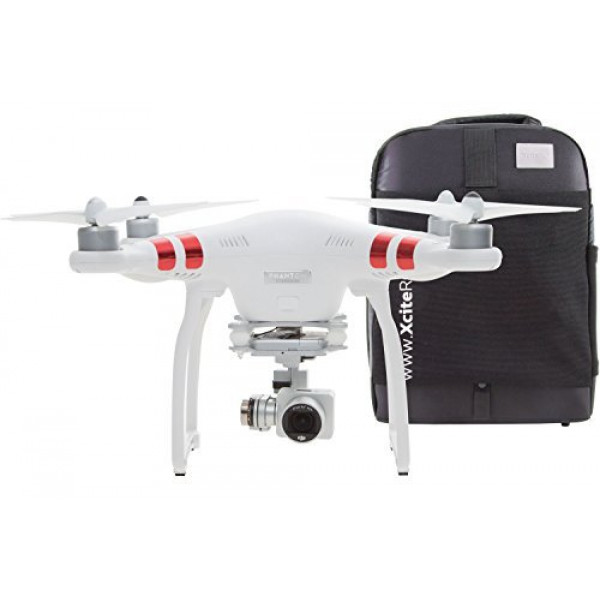 DJI Phantom 3 Standard Quadrocopter mit XciteRC-Transportrucksack schwarz-35