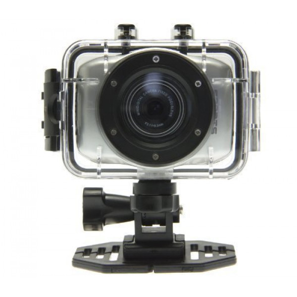 HD Action Cam Helm Sport Auto Video Foto Kamera 1280x720 10m Wasserdicht silber-31