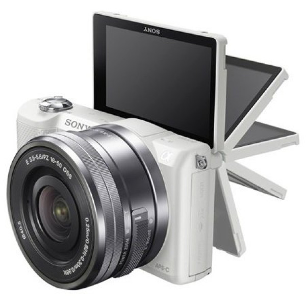 Sony Alpha 5000 Kit weiß + SEL-P 16-50-33