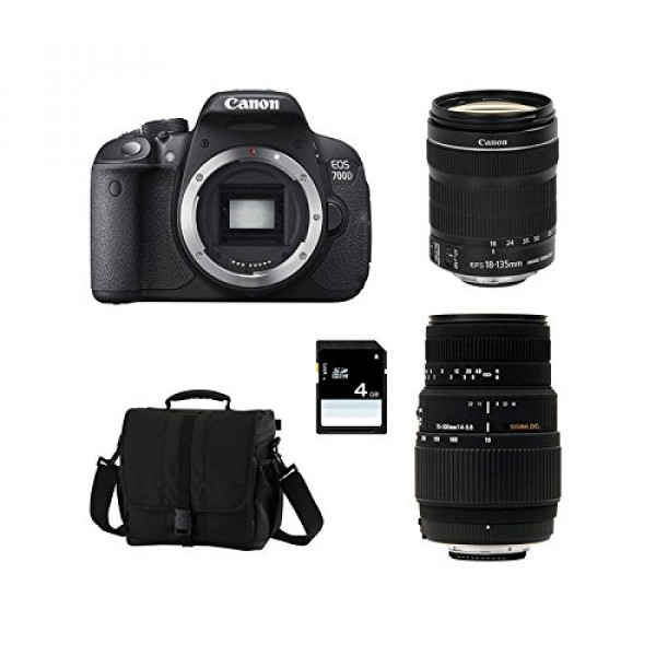 CANON EOS 700D + 18-135 IS STM + SIGMA 70-300 DG MACRO + Sac + SD 4Go-33
