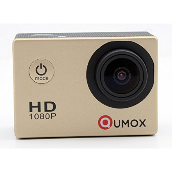 QUMOX SJ4000 SJ4000 Gold-Action-Sport-Nocken-Kamera wasserdichte Full HD 1080p 720p Video Foto Fahrradhelmkamera Wassersport mit Wasserdichtes Gehäuse-35