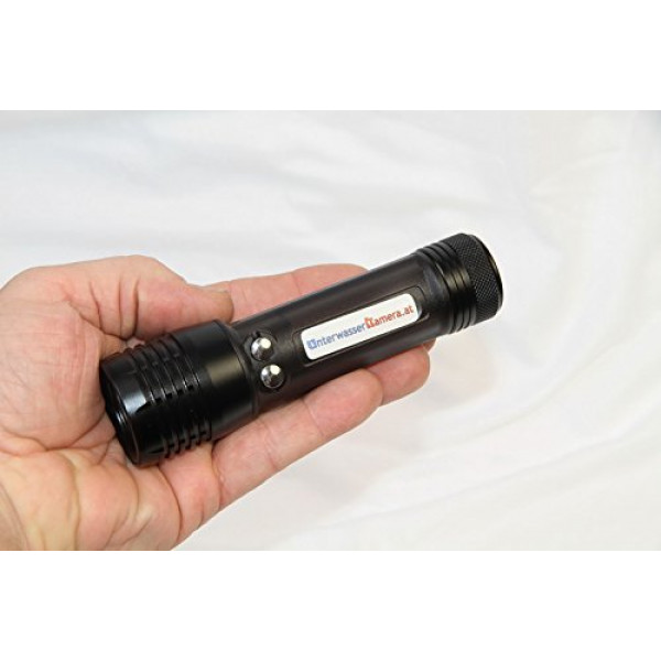 DandD ActionCam Unterwasser Videolicht and Tauchlampe 1300 Lumen-36