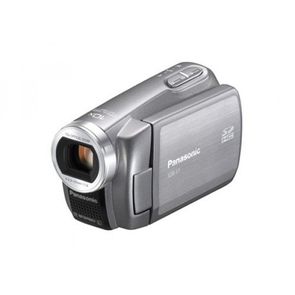 Panasonic SDR-S7 EG-S Camcorder (SD/SDHC, 10-fach opt. Zoom, 6,9 cm (2,7 Zoll) Display) silber-32