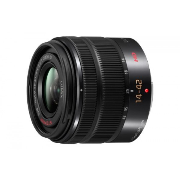 Panasonic H-FS1442AE-K AF-Motor Objektiv F5,6 ASPH OIS (14-42mm, Bildstabilisator) für G-Serie Kamera schwarz-34