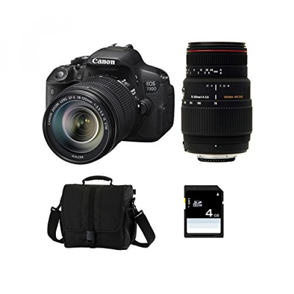 CANON EOS 700D + 18-135 IS STM + SIGMA 70-300 DG APO MACRO + Sac + Carte Sd 4 Go-33
