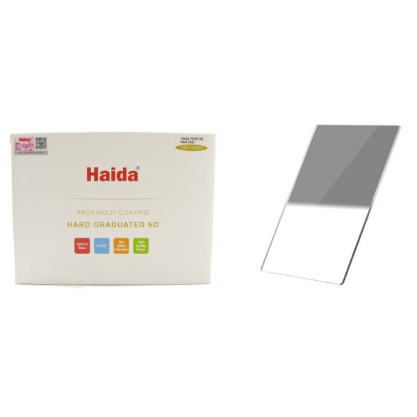 HAIDA Pro II MC Optical 150 mm x 100 mm GND HARD Edge Verlaufsfilter ND0,3 (2x)-31
