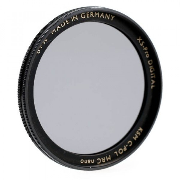 B+W AUC Zirkular-Polfilter (CPL-Filter, Polarisationsfilter) Käsemann mit MRC-Vergütung and XS-Pro Slim-Fassung 58mm-32