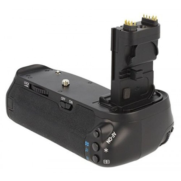 Profi Batteriegriff für Canon EOS 70D wie der BG-E14 für 2x LP-E6 und 6 AA Batterien-39