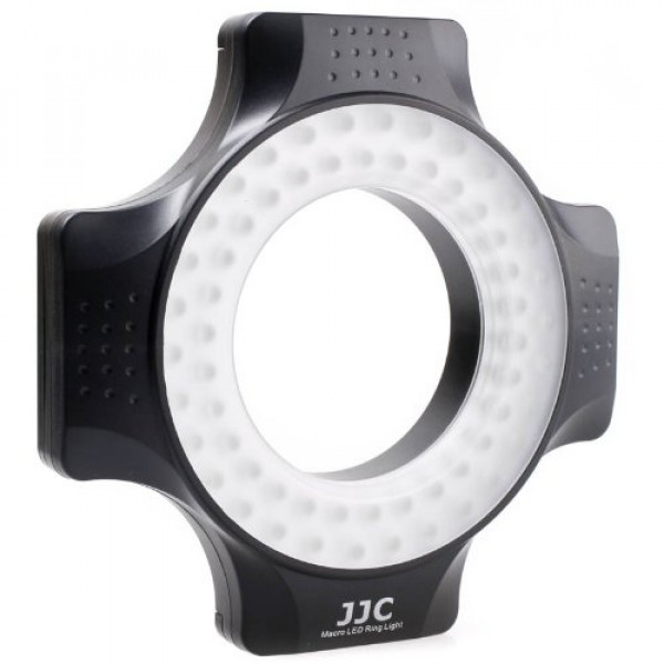 JJC LED-60 Dimmbares LED Makro-Ringlicht (Ringleuchte, Dauerlicht) für DSLR and Systemkamera 650 Lux (60cm)-32