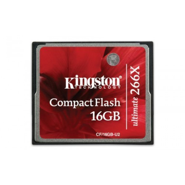 Kingston 16 GB 266X Compact Flash Card by Kingston-31