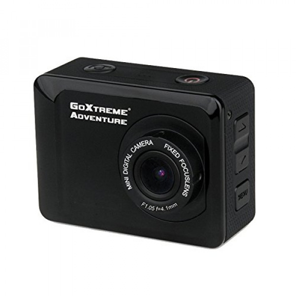 GoXtreme 20117 Adventure HD Action-Kamera mit Wasserdichtem (5 cm (2 Zoll) Display, 720p, 1,3 Megapixel, CMOS-Sensor, microSD Kartenslot, USB, Li-Ion Akku) schwarz-36