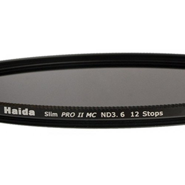 Haida Slim Extrem ND Graufilter PRO II MC (mehrschichtvergütet) ND3.6 (4000x) 82mm inkl. Cap mit Innengriff-31