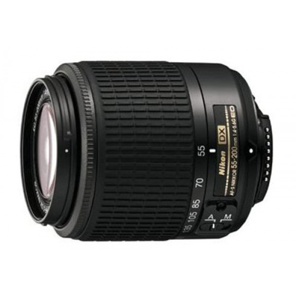 Nikon AF S DX 55-200/4-5.6G ED NIKKOR Objektiv schwarz inkl. HB-34 (52mm Filtergewinde)-31