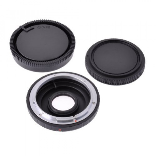 Neewer Metall-Streulicht Montageadapter mit optischem Glas für Canon FD Objektiv auf Sony Alpha/Minolta MA Monte Kameragehäuse-31