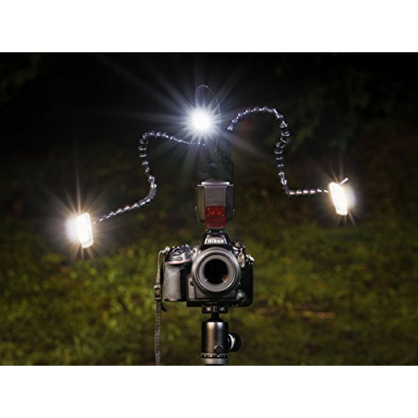 REPPO Retractable Camera Macro Twin Flash light with flexible arms