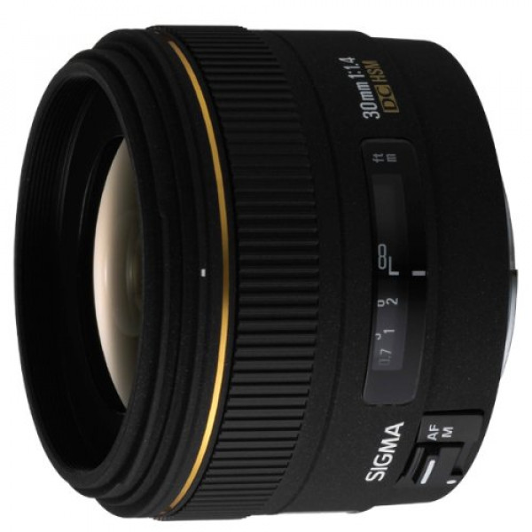 Sigma 30 mm F1,4 EX DC HSM-Objektiv (62 mm Filtergewinde) für Canon Objektivbajonett-31