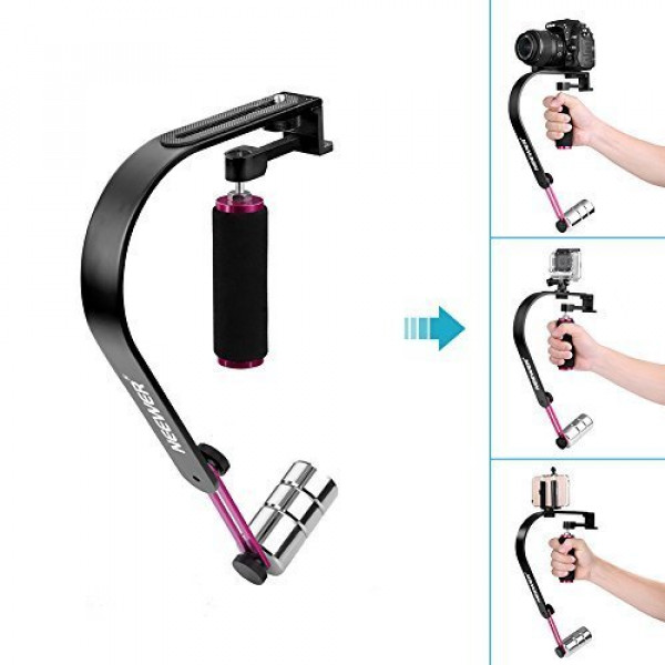 NEEWER Video Stabilisator für Digitalkameras, Spiegelreflex-Kameras, DV Camcorder-31