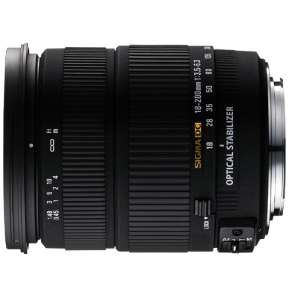 SIGMA 18-200mm 3,5-6,3 DC OS (HSM) stabilisiertes Objektiv für Sigma SLR-Kameras-31