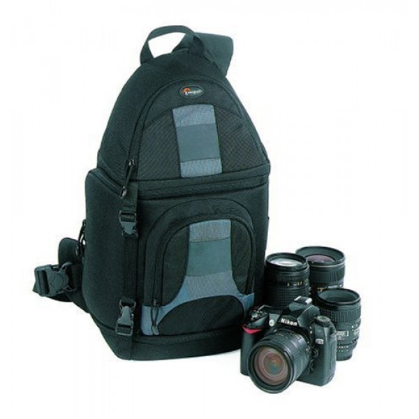 Lowepro Slingshot 200 AW SLR Kamerarucksack grau schwarz Kamerataschen Taschen