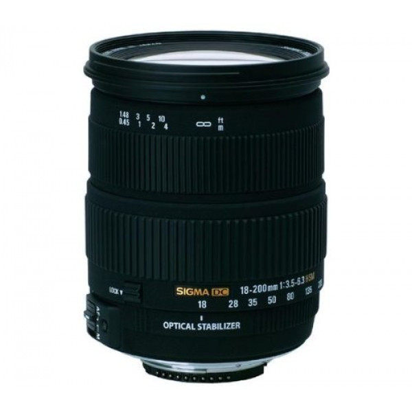 Sigma 18-200mm F3,5-6,3 DC HSM OS stabilisiertes Objektiv (72mm Filtergewinde) für Nikon-31