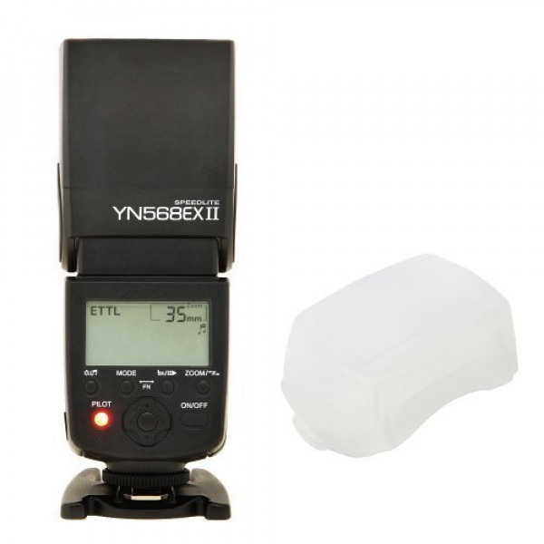Yongnuo E-TTL Blitzgerät YN-568EX II YN568EX II mit Masterblitzfunktion bis 1/8000s für Canon-37
