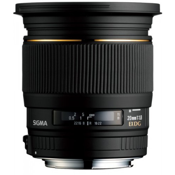 Sigma 20 mm F1,8 EX aspherical DG-Objektiv (82 mm Filtergewinde) für Canon Objektivbajonett-31