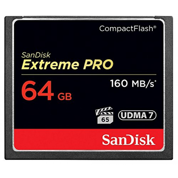 SanDisk Extreme Pro CompactFlash 64GB Speicherkarte (bis zu 160MB/s lesen)-34