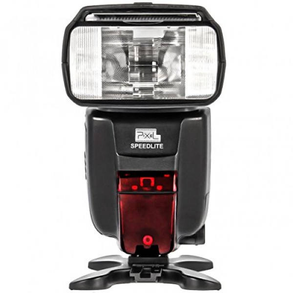 Pixel X800C für Canon Professioneller E-TTL Blitz mit LZ60 und 2,4 GHz Wireless-TTL ähnlich wie Canon Speedlite 600EX-RT-39