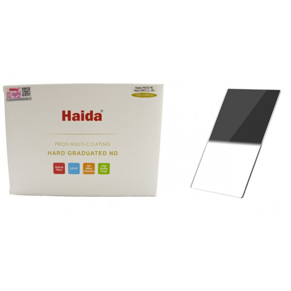 HAIDA Pro II MC Optical 150 mm x 100 mm GND HARD Edge Verlaufsfilter ND1,2 (16x)-32