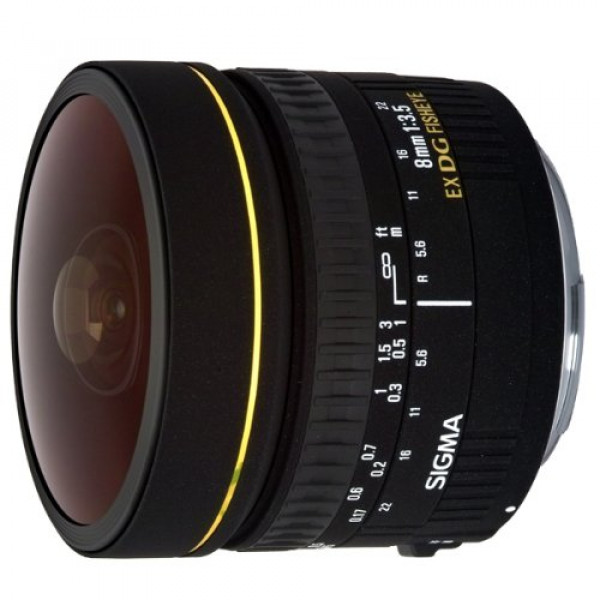 Sigma 8 mm F3,5 EX DG Zirkular Fisheye-Objektiv (Gelatinefilter) für Sigma Objektivbajonett-31