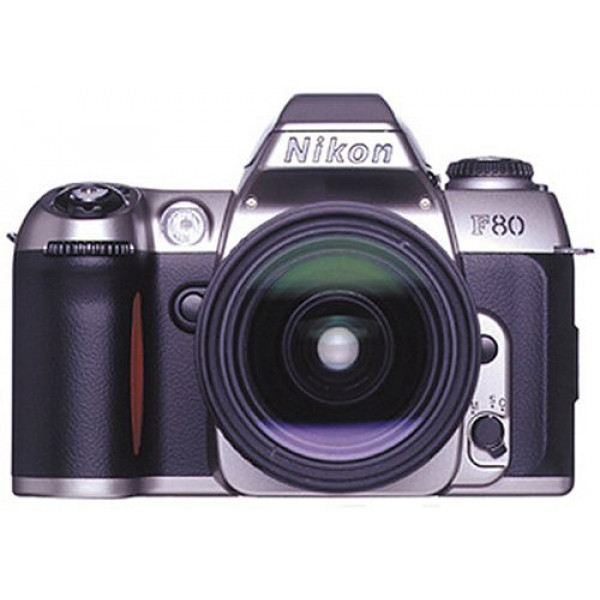 Nikon F80 Spiegelreflexkamera silber inkl. 28-80mm and 70-300mm AF Originalobjektive G-31