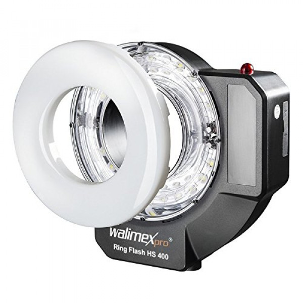 Walimex Pro RingFlash HS 400 leistungsstarker Ringblitz für schattenfreie Ausleuchtung-32